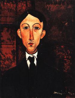 Amedeo Modigliani Portrait of Manuello oil painting image